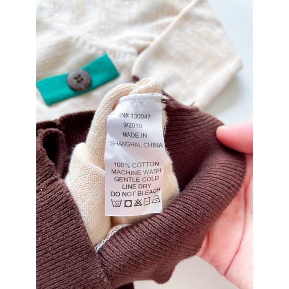 Toddler Boy's Axel & Hudson Golf Cardigan Sweater Size 12-18 Months - Picture 3 of 5